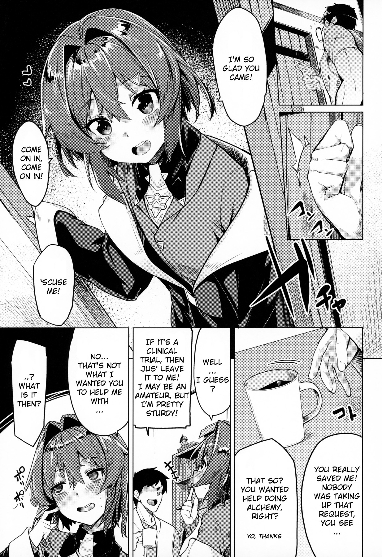 Hentai Manga Comic-Alchemist A's Secret Contract-Read-2